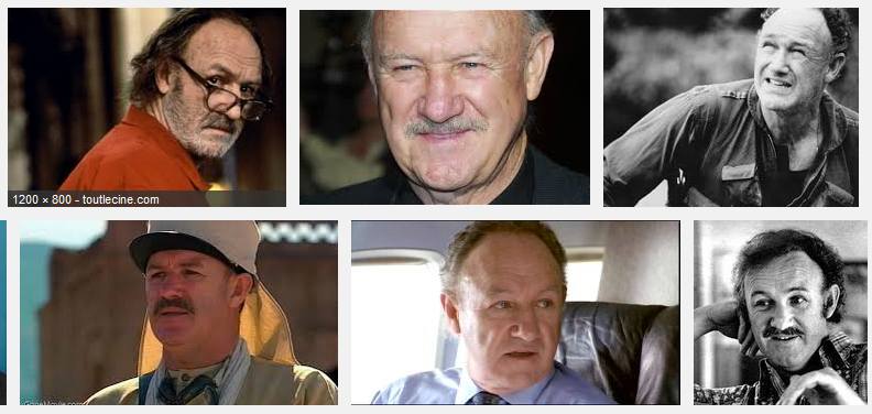 Gene Hackman search printscreen on Google Images